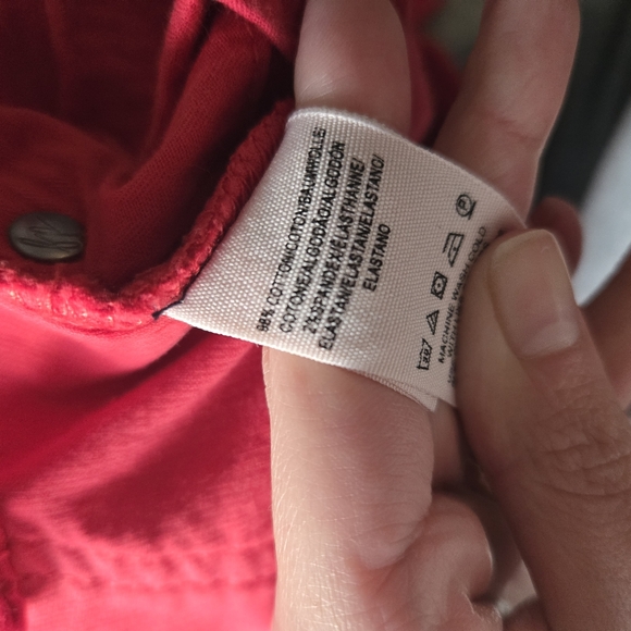 We The Free X Free People Courdory  Flared Raw Hem Pants - Picture 10 of 10